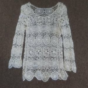 Issi vintage small over shirt swim covering